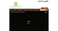 Desktop Screenshot of greenchildrenshouse.com